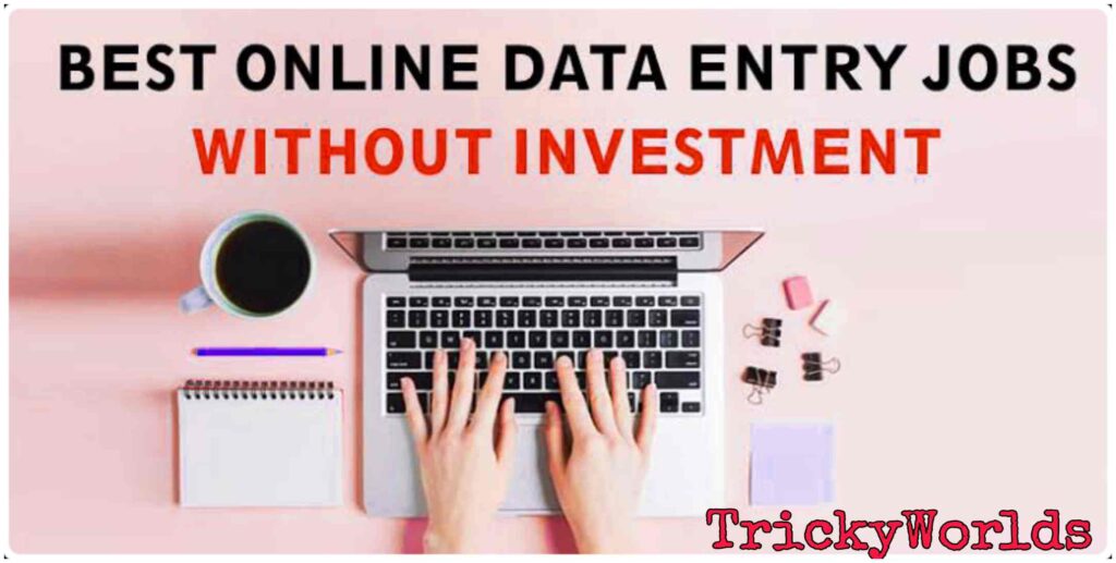 best 10 Online data entry jobs without investment daily payment jobs